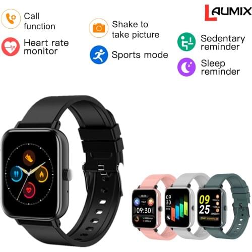 Smart Watch Fitness Trackers With Heart Rate call function information reminder take picture control sport mode sport watchs