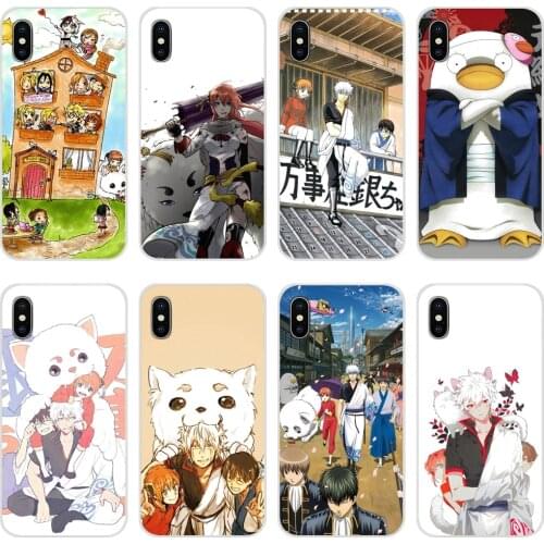 GINTAMA amine Protective For Samsung A71 A70 A60 A51 A50 A41 A40 A31 A30 A20E A21S A12 A10 M30 Accessories Phone Cases Covers