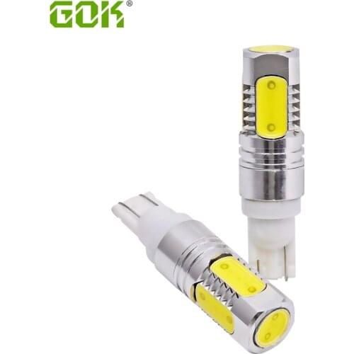 10PCS High quality Car Auto T10 7.5W LED High Power LED Auto Lamp Light bulbs Auto Side Lights Marker Light Bulb Car Styling