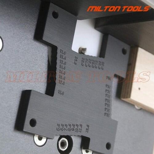 2pcs/set Depth Gauge Height Gauge Precision Metric Measuring Woodworking Carpenter for Electric Circular Saw Engraving Machine