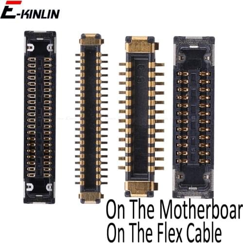 For iPhone 7 8 Plus LCD Display 3D Touch Screen Digitizer FPC Connector On Motherboard Flex Cable