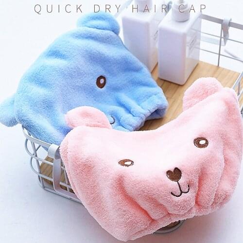 2021 New Soft Quickly Dry Hair Hat Hygroscopicity And Breathability Microfiber Hair Turban Wrapped Towel Cap For Women