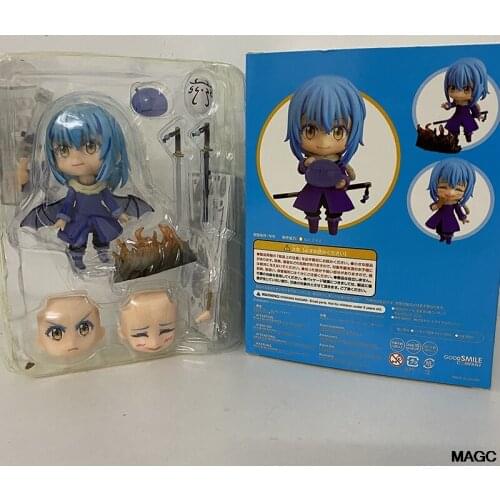 That Time Anime I Got Reincarnated as a Slime Rimuru Tempest PVC Action Figure Model Toys Children Lovely Collectible Doll 10cm
