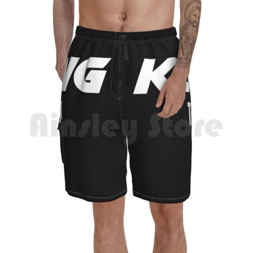 Team Kong Beach Shorts Men Beach Pants Swim Trunks Team Kong Monsters Movie King Kong Legend Movie Lovers