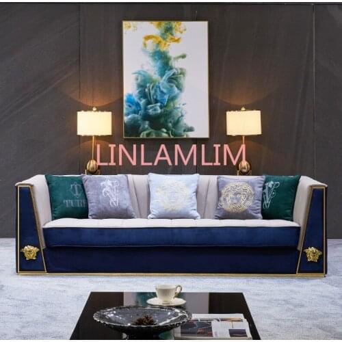 Living room Sofa set диван мебель кровать muebles de sala 3 seater chesterfield cloth fabric sofa cama puff asiento sala futon