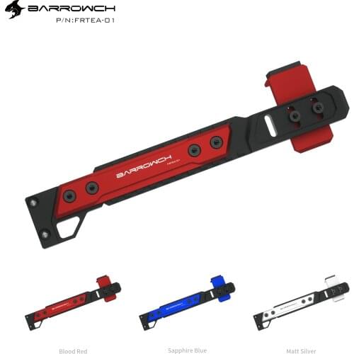 Barrowch Metal Bracket use for Brace GPU Card Length 201-257mm use for Fix Graphics Card in the Case 2 Colors AL bracket