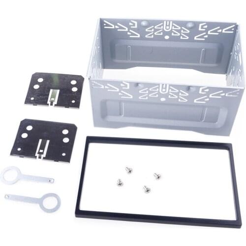 Car Fascia Mounting Dash Installation Frame Kit Styling Fit for most 2 Din Car Radios DVD Player Stereo