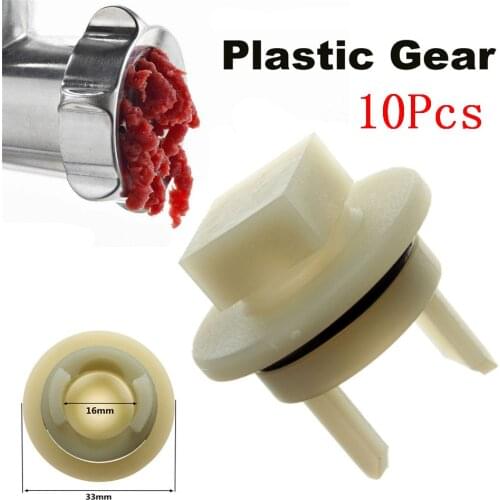 10Pcs Meat Grinder Parts Plastic Gear Household Electric Meat Chopper Element Plastic Gear Sleeve 418076 Fit For Bosch For BEKO