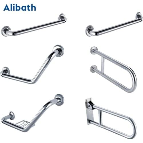35/40/45/50/60/70/80cm Stainless Steel Bathroom Tub Handrail Grab Bar Shower Grip Safety Handle Towel Rack Hot Selll