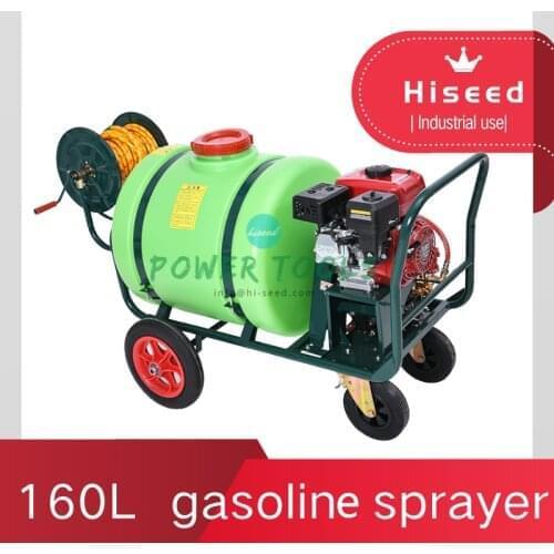 Manufacturers selling garden and farmland hand-push gasoline sprayer 100L200L electric high-pressure sprayer