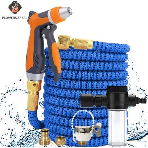 Greenhouses Lrrigation Hose Garden Sprayer Garden Watering Extendable Garden Screen 17FT-150FT Orchard And Garden Watering Hose