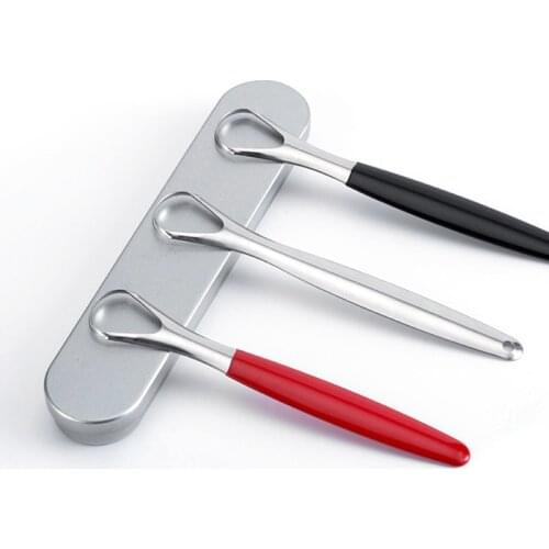 1PC Useful Tongue Scraper Stainless Steel Oral Tongue Cleaner Medical Mouth Brush Reusable Fresh Breath Maker