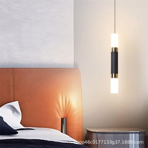 Modern LED Pendant Light Acrylic Up and Down Droplight Fixture Kitchen Island Dining Room Shop Bar Counter Decor Hanging Light