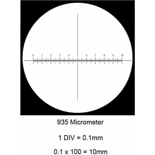 High Quality Eyepiece Graticule Measuring Glass or Micrometer for Microscopes