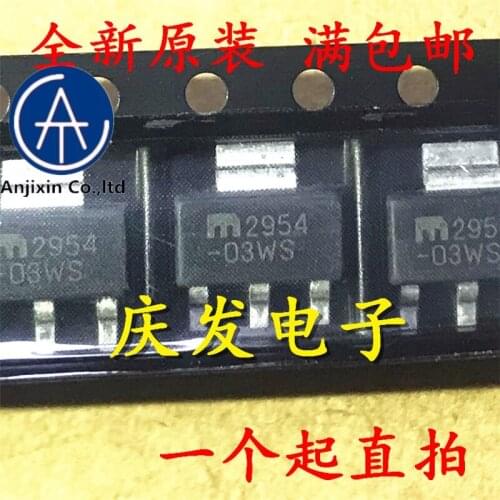 10pcs 100% new and orginal in stock MIC2954-03WS-TR MIC2954-03WS 2954-03WS SOT223