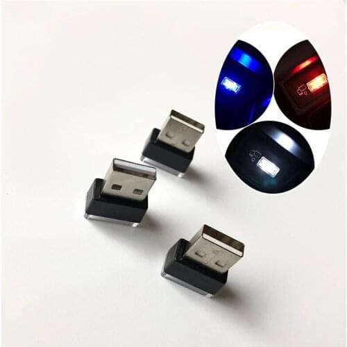Car USB LED Atmosphere Lights for Kia Ceed Mohave OPTIMA Carens Borrego CADENZA Picanto SHUMA