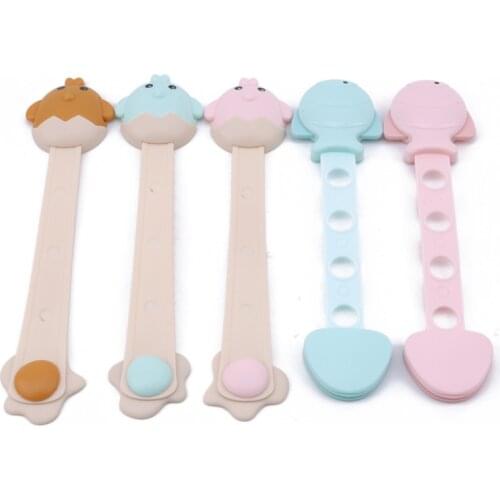 Baby Safety Lock Children Cute Cabinet Drawer Door Fridge Blockers Plastic Lock for Kids Safety Protection Cover 1pc ABS