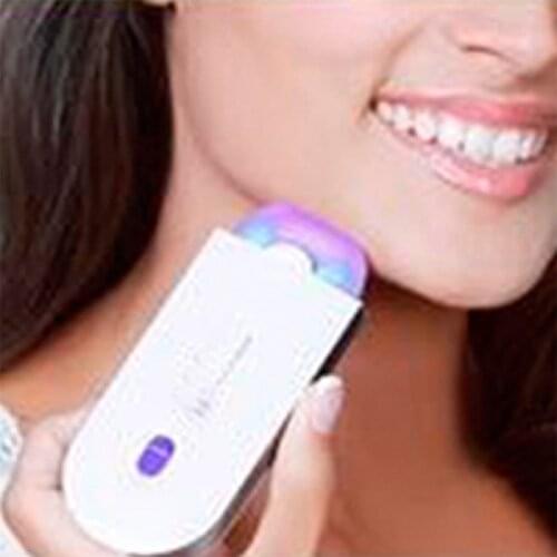 Epilator Professional Portable Painless Hair Removal Tool Electric Depilator Women Body Face Leg Lip Female Rechargeable