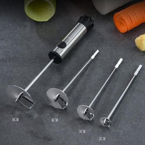 Fruit and Vegetable Corer Fruit Core Remover Set for Vegetable Dig Hole Opener Vegetable Drill Kitchen Tool