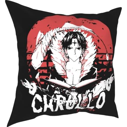 Hunter X Hunter Chrollo Lucilfer Pillowcase Printed Polyester Cushion Cover Decorative Anime Pillow Case Cover Sofa Zipper 18"