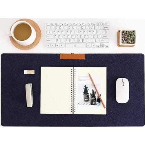 BlUELANS Hot Sale Multi-Functional Large Felt Gaming Mouse Pad Office Desk Laptop Keyboard Mat