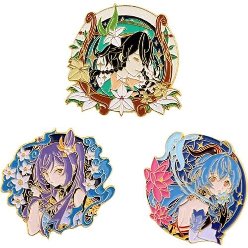 K3196 Game Sakura Girl Enamel Pin Brooches for clothes Backpack Collar Badge Lapel Pin Gifts Collection