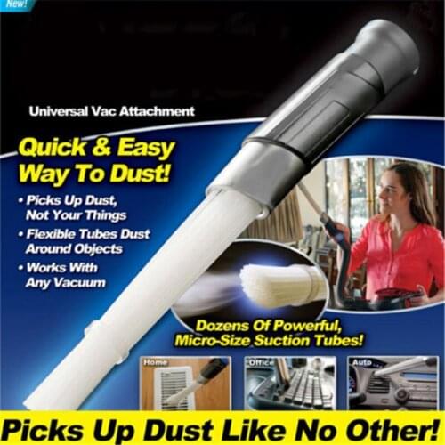 Multi-functional Dust Daddy Brush Cleaner Dirt Remover Portable Universal Vacuum Attachment Tools