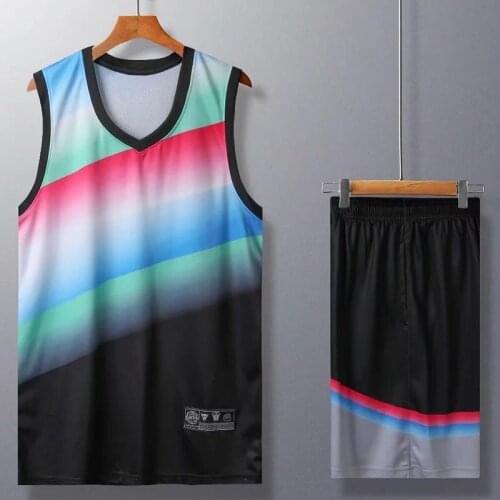 Men Women Basketball Jersey Sets Uniforms kits Throwback Sports clothing Breathable Youth Training basketball jerseys Custom