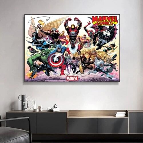 Marvel Colourful Cuadros DIY Diamond Painting Disney 5D Cross Stitch Kits Diamond Embroidery Mosaic Home Decor