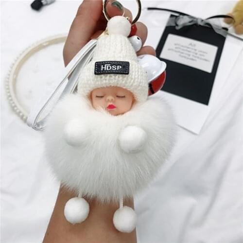New cute sleep doll bracelet, key chain, handbag accessories, jewelry gifts gifts for women