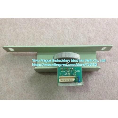 Original Tajima embroidery machine spare parts EG5207000000 - used sensor card 6-CONT2 with base