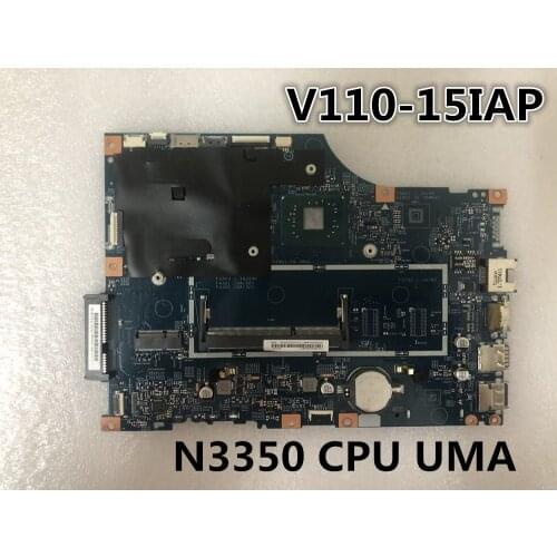 Original laptop Lenovo V110-15IAP Motherboard main board N3350 CPU UMA FRU 5B20M44671 5B20M44663