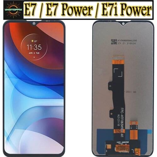 Original For Motorola Moto E7 Power Lcd Display Touch Screen Digitizer For Moto E7 lcd XT2052 For Moto E7i Power Lcd XT2097