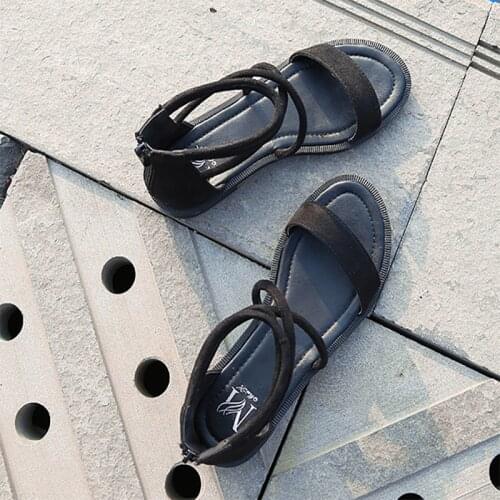 2020 New Style Sandals Waterproo Sli On Round Female Slippers Casual Comfortable Outdoor Fashion Sunmmer Plus Size43 Shoes Women