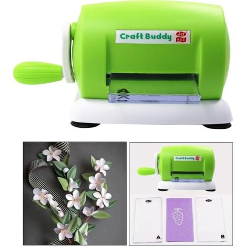 Die Cutting Embossing Machine Scrapbooking Tool for Cutting Paper Fabric Other Materials Kids Creative Scrapbooking Card Making