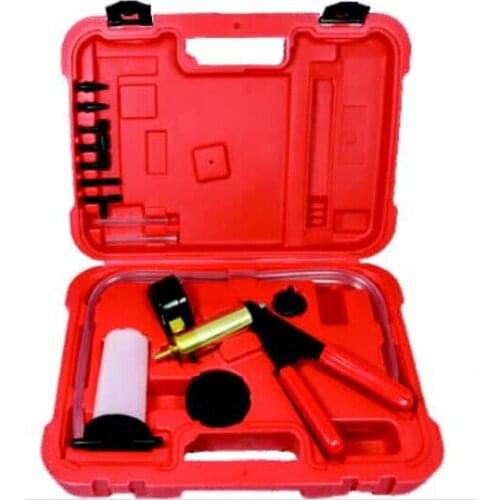 Shipping Method Optional Hand Held Brake Bleeder Tester Set Bleed Kit Vacuum Tester Pump Car Motorbike Bleeding CNPAM Free