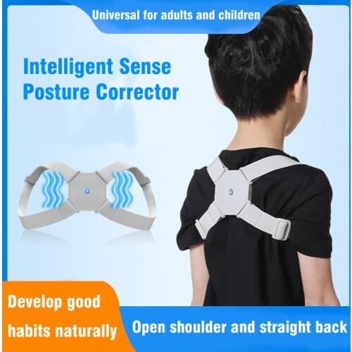 Children Adjustable Smart Posture Corrector Back Support Spine Shoulder Brace Belt Men Women Kids Posture Correction Braces