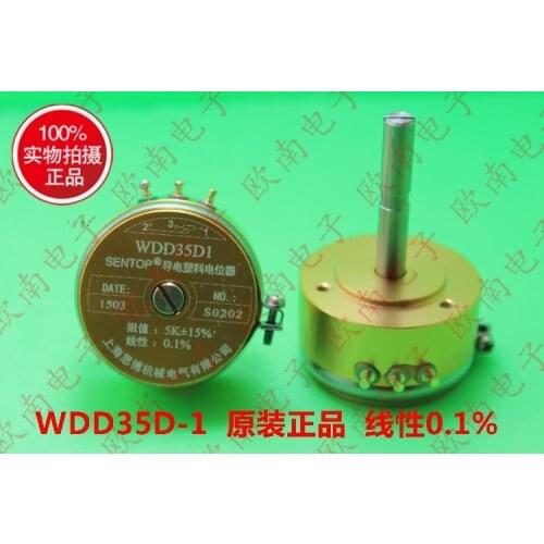 [VK] Thinkpad original WDD35D-1 linear 0.1% conductive plastic potentiometer 1K 2K 5K 10K switch