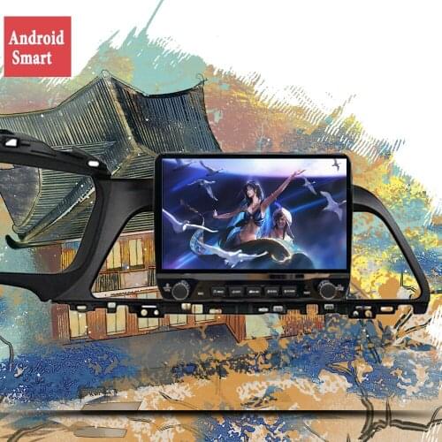 Octa Core Android 10.0 Car DVD GPS Navigation Player Deckless Car Stereo For Hyundai Sonata 2014-2018 Radio Headunit WIFI Radio