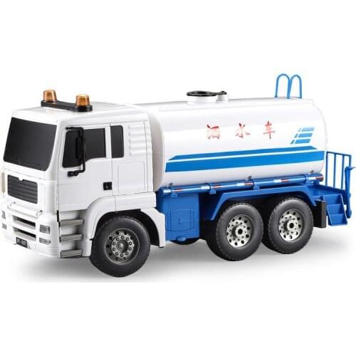 1:20 38CM Electric Remote Control Sprinkler Trucks Road Cleaning Engineering Vehicle Super Watering Cart RC Truck