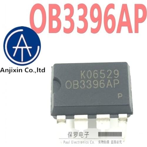 10pcs 100% orginal and new OB3396AP OB3396 DIP-8 PWM controller chip LED power driver real stock