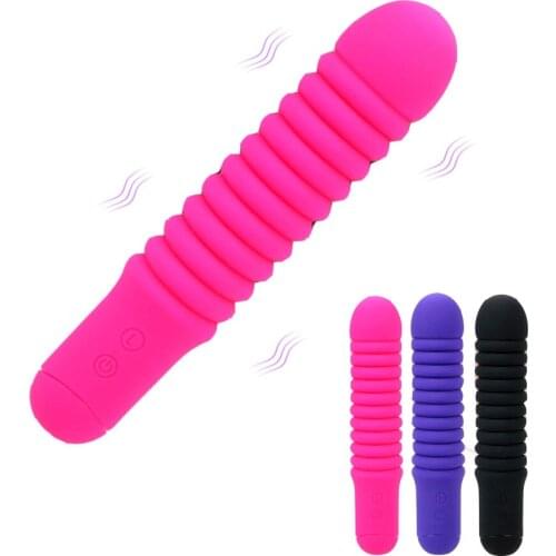 IKOKY Dildo Vibrator 7 Speed Magic Wand Clitoris Vagina Stimulator G-spot Massager Female Masturbator Sex Toys for Women
