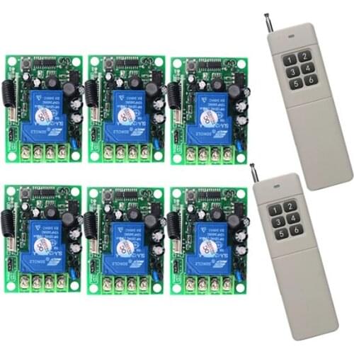 3000M long wireless remote AC85V- 250V 110V 220V RF Wireless Remote Control Switch System For Light