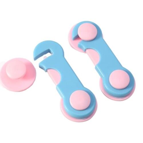 4Pcs Doors Drawers Wardrobe Toddler Baby Children Protection Safety Plastic Lock
