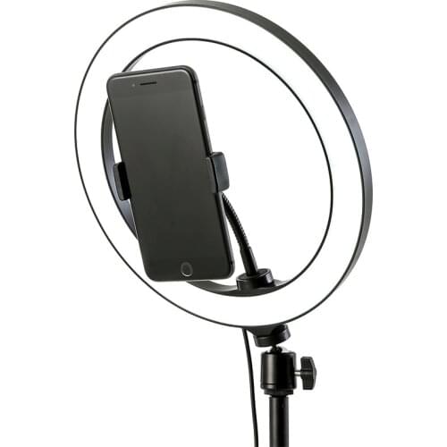 6 10" LED Selfie Ring Light Lamp For Tik Tok Photography Makeup Video Live Studio 3200-5600K Dimmable Mini Led Camera Ringlight