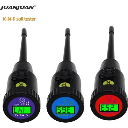 NPK Soil Instant Tester N.P.K Nutrient Fertility Meter Nitrogen Phosphorus Potassium ZD Soil Tester Garden Soil Probe 40%OFF