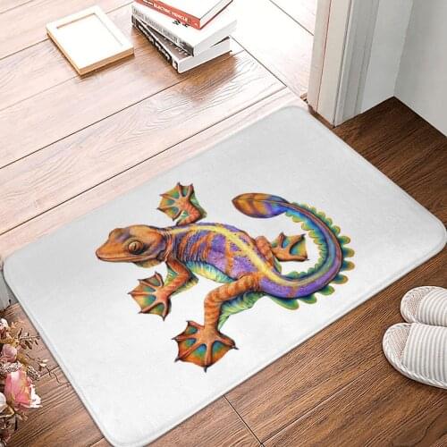 Flying Gecko Doormat Carpet Mat Rug Polyester Non-Slip Floor Decor Bath Bathroom Kitchen Bedroom 40*60