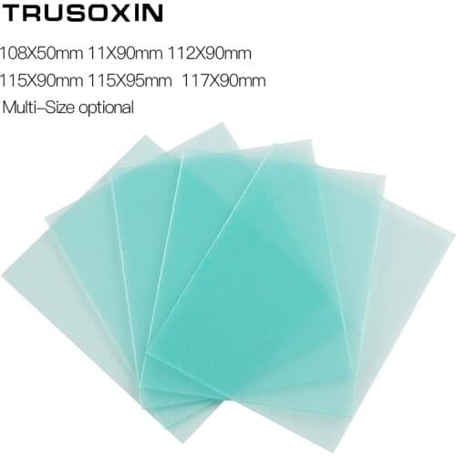 10 pcs High Temperature Resistance Plastic plate(PC)/Lens Cover of Solar Auto Darkening Welding Mask/Welding Helmet