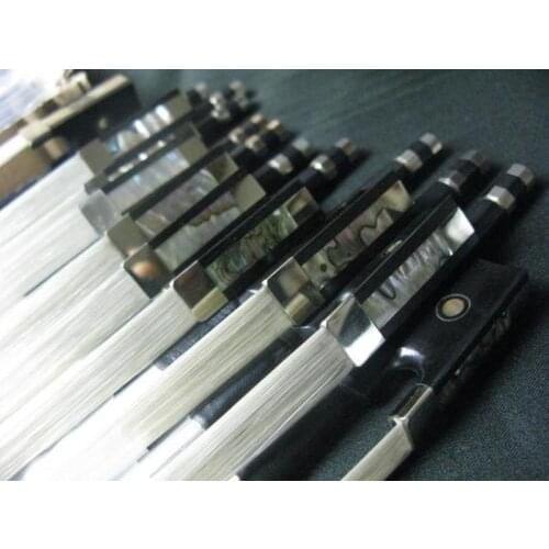10pcs Strong Professional black Carbon fiber violin bow 4/4 #7074