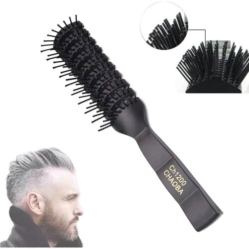 Hairdressing Hair Salon Barber Anti-static Heat Comb Hair Wig Styling Tool Comb Brush Healthy Massage Reduce Hair Loss Tools